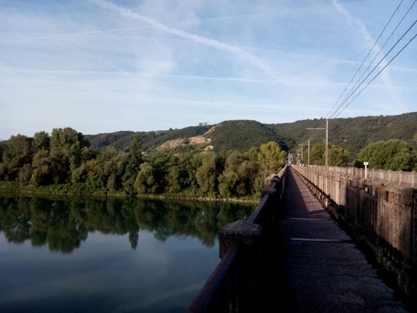 la grue depuis la passerelle